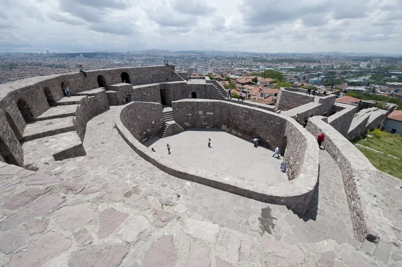 Hrad v Ankare (Ankara Kalesi) – pevnosť nad hlavným mestom Turecka